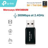 Bộ chuyển đổi USB Wi-Fi Mini N300 Mercusys MW300UM