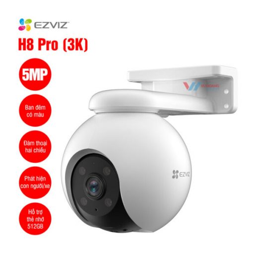 Camera ngoài trời quay quét EZVIZ H8 Pro (3K)