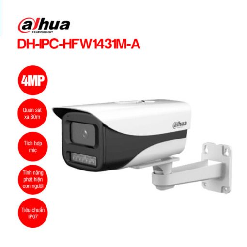 Camera IP 4MP DAHUA DH-IPC-HFW1431M-A