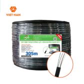 Cáp điện thoại 305m Việt Hàn LEAD CAT3 26AWG cường lực + Nguồn