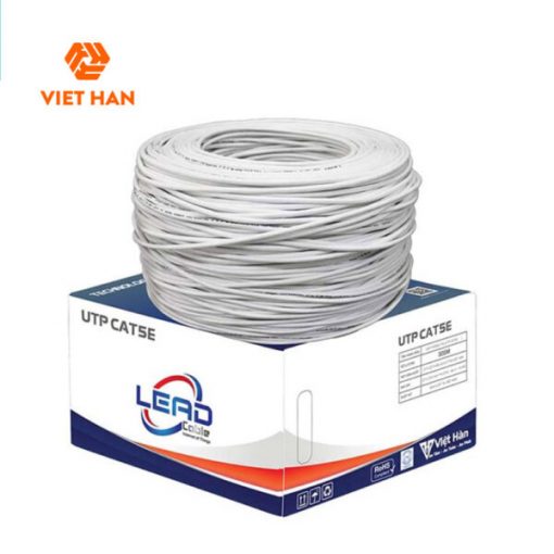 Cáp mạng 305m Việt Hàn LEAD CAT.5E UTP 26AWG 305m
