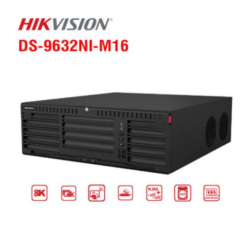 Đầu ghi IP 32 kênh HIKVISION DS-9632NI-M16