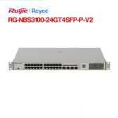Layer 2 Smart Managed PoE Switch 24 Cổng RUIJIE RG-NBS3100-24GT4SFP-P-V2