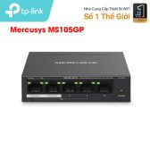 Switch 5 Cổng Gigabit với 4 Cổng PoE+ Mercusys MS105GP