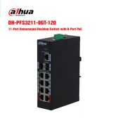 Switch PoE 8 port DAHUA DH-PFS3211-8GT-120