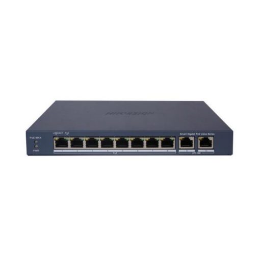 Switch mạng thông minh 8 cổng PoE Gigabit HIKVISION DS-3E1510P-EI/M