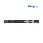 Unmanaged switch 16 cổng 10/100/1000 BASE-T PoE/PoE+ Reyee RG-ES118GS-P