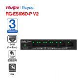 Unmanaged switch 4 cổng RUIJIE RG-ES106D-P V2