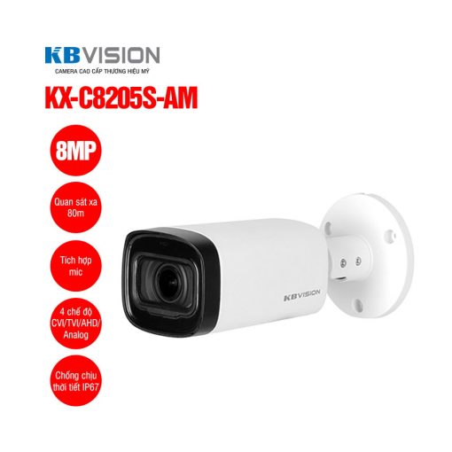 Camera KBVISION KX-C8205S-AM 8MP Chính hãng Phương Nguyễn Quảng Trị