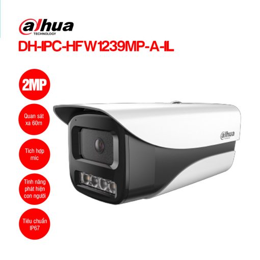 Camera IP DAHUA DH-IPC-HFW1239MP-A-IL 2MP Chính Hãng Quảng Trị