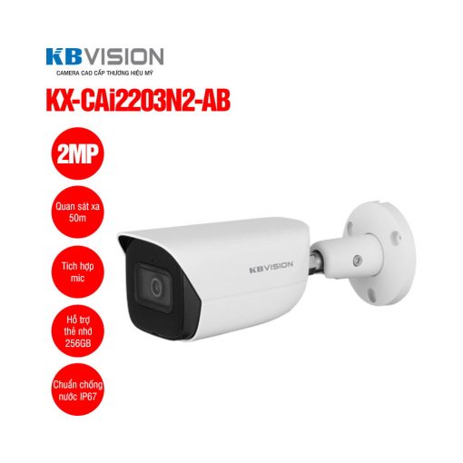Lắp Đặt Camera IP KBVISION KX-CAi2203N2-AB 2MP Chính Hãng tại Quảng Trị