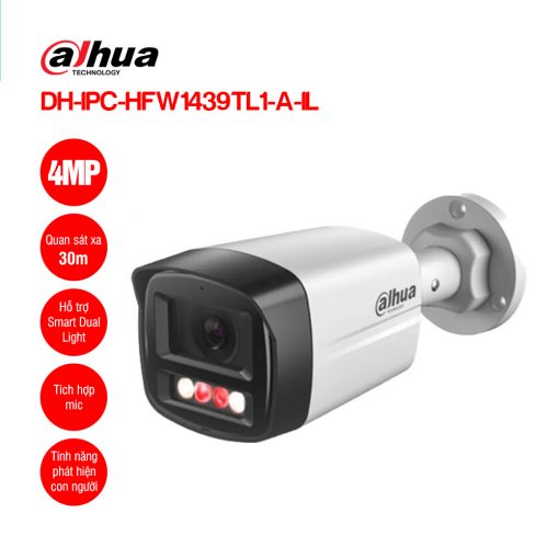 Camera IP DAHUA DH-IPC-HFW1439TL1-A-IL 4MP Chính hãng tại Quảng Trị