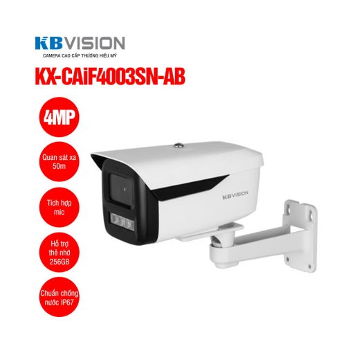 Camera IP Full Color 4MP KBVISION KX-CAiF4003SN-AB tại Quảng Trị