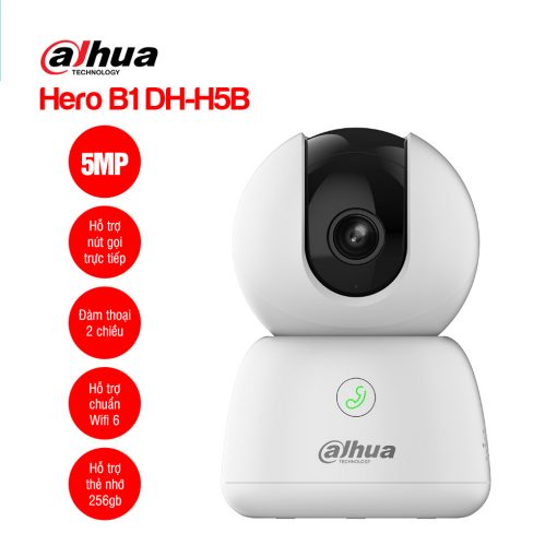 Lắp đặt Camera Wifi Dahua Hero B1 5MP DH-H5B Chính hãng tại Quảng Trị