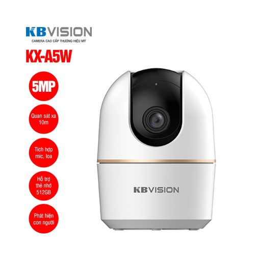 Camera Wifi KBVISION KX-A5W 5MP AI Quay Quét Chính hãng tại Quảng Trị